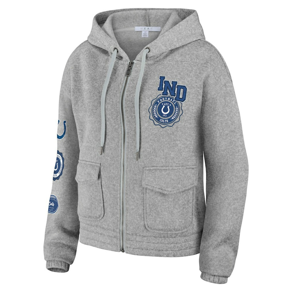 Indianapolis Colts WEAR by Erin Andrews Women's Full-Zip Hoodie | NFL New