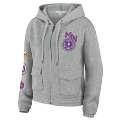 Minnesota Vikings WEAR by Erin Andrews Women's Full-Zip Hoodie | NFL US