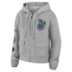 Seattle Seahawks WEAR by Erin Andrews Women's Full-Zip Hoodie | NFL US