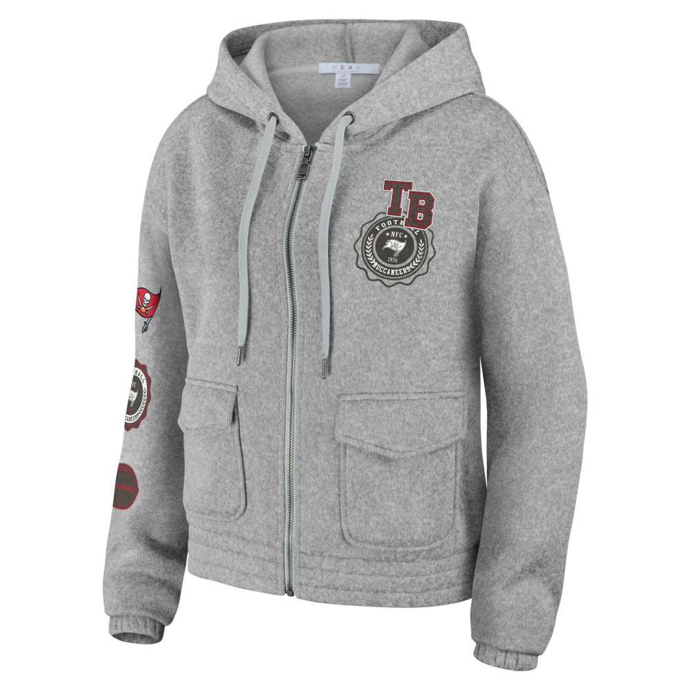Tampa Bay Buccaneers WEAR by Erin Andrews Women's Full-Zip Hoodie | NFL US