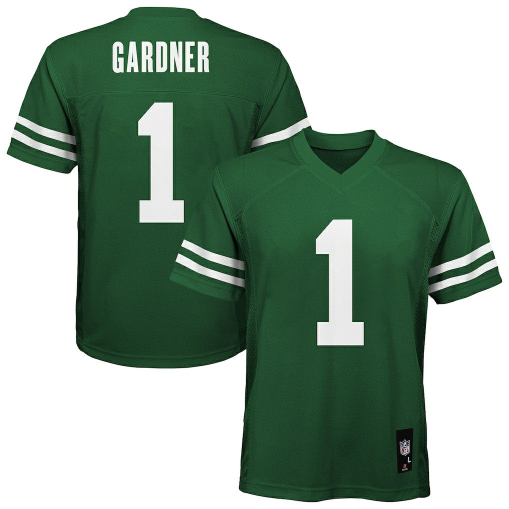New York Jets Ahmad Sauce Gardner  Youth Replica Player Jersey | NFL US