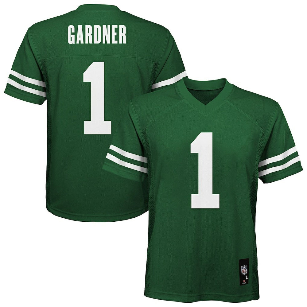 New York Jets Ahmad Sauce Gardner  Youth Replica Player Jersey | NFL US