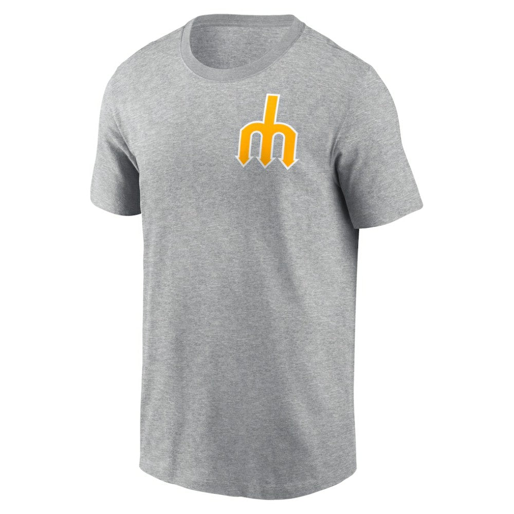 Seattle Mariners Nike Cooperstown Collection Large Logo 2-Hit T-Shirt - MLB T-shirts
