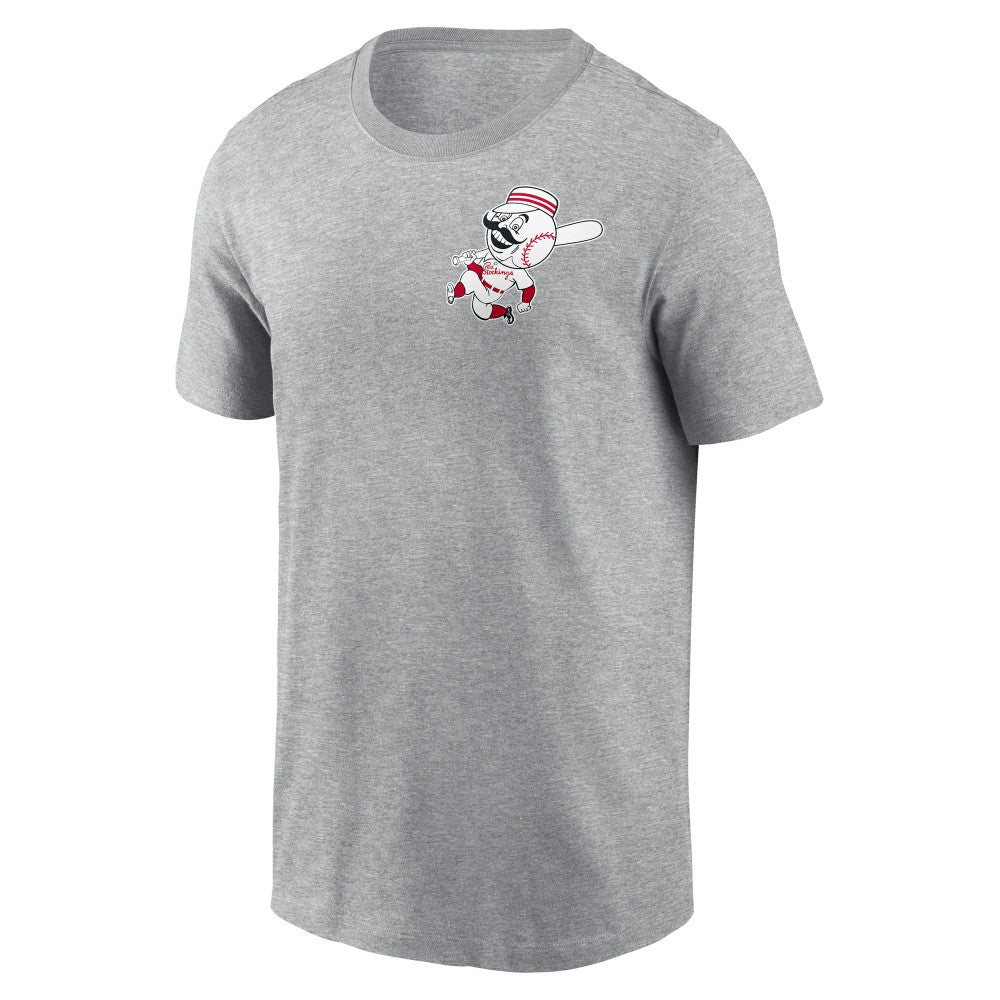 Cincinnati Reds Nike Cooperstown Collection Large Logo 2-Hit T-Shirt - MLB T-shirts