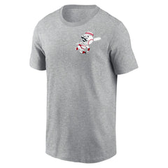 Cincinnati Reds Nike Cooperstown Collection Large Logo 2-Hit T-Shirt - MLB T-shirts