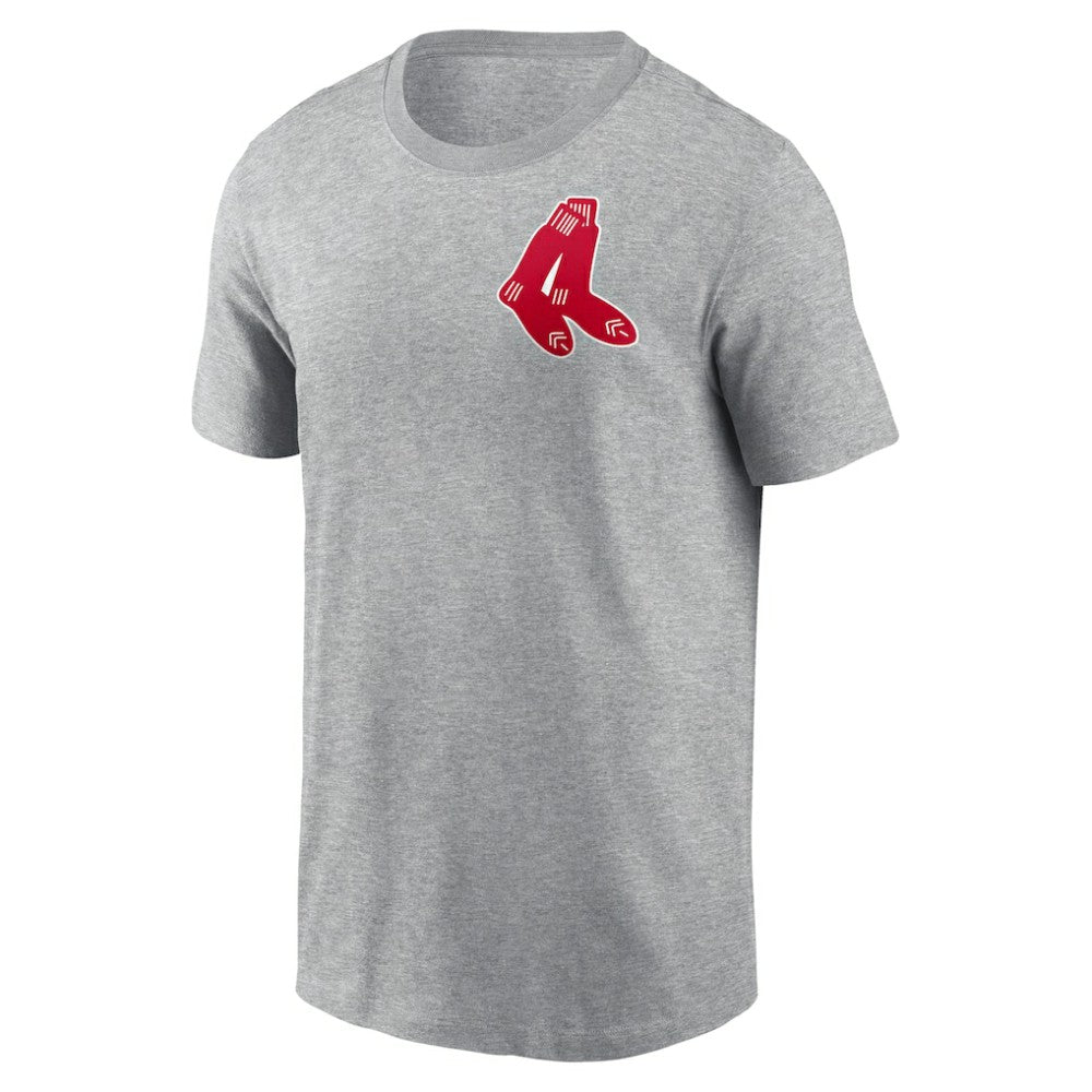 Boston Red Sox Nike Cooperstown Collection Large Logo 2-Hit T-Shirt - MLB T-shirts
