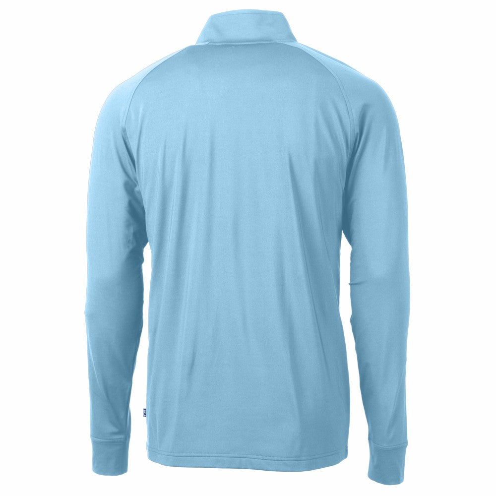 Kansas City Royals Cutter & Buck Adapt Eco Knit Stretch Recycled Quarter-Zip Pullover Top - MLB Pullover