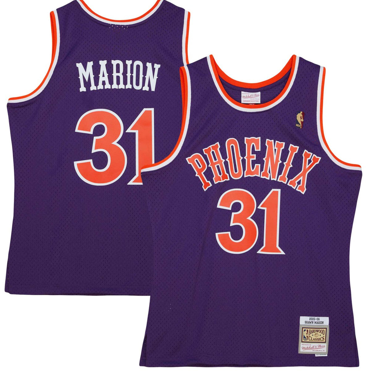 Purple Shawn Marion Phoenix Suns 2005/06 Hardwood Classics Swingman Jersey | NBA