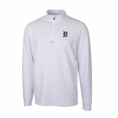 Detroit Tigers Cutter & Buck Traverse Stretch Quarter-Zip Pullover Top - MLB Pullover