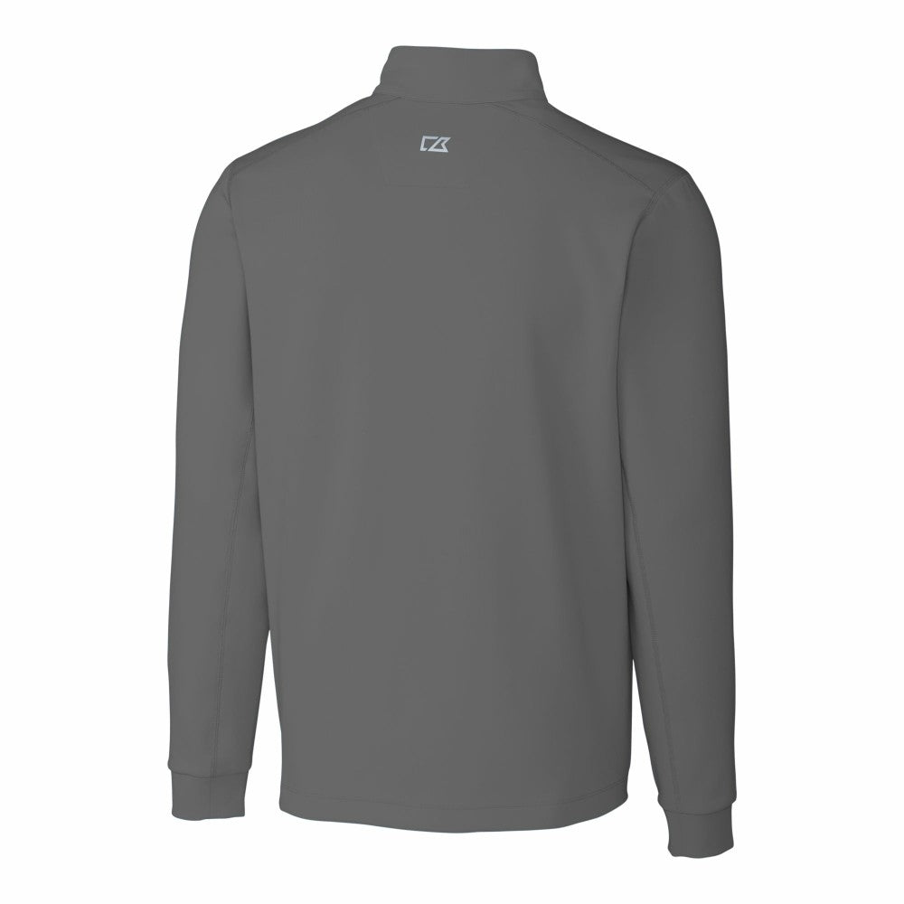 New York Mets Cutter & Buck Traverse Stretch Quarter-Zip Pullover Top - MLB Pullover
