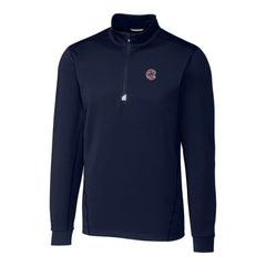 Chicago Cubs Cutter & Buck Traverse Stretch Quarter-Zip Pullover Top - MLB Pullover