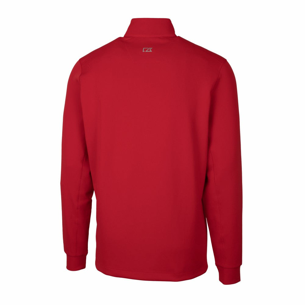 Cleveland Guardians Cutter & Buck Traverse Stretch Quarter-Zip Pullover Top - MLB Pullover