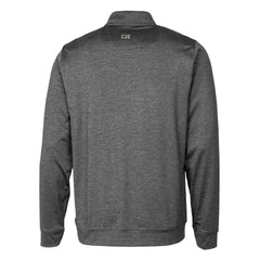 Chicago Cubs Cutter & Buck Stealth Heathered Quarter-Zip Pullover Top - MLB Pullover