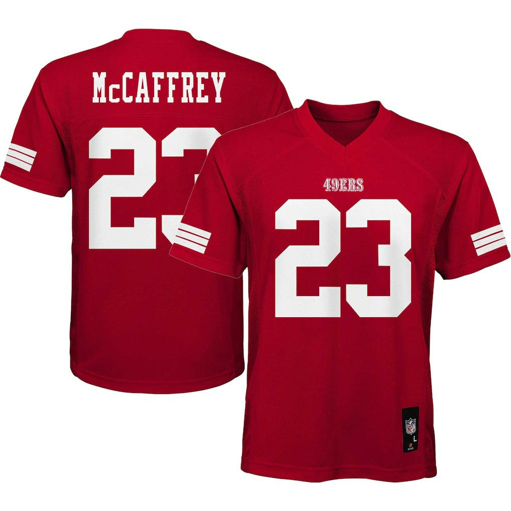 San Francisco 49ers Christian McCaffrey  Preschool Replica Player Jersey | NFL Near me