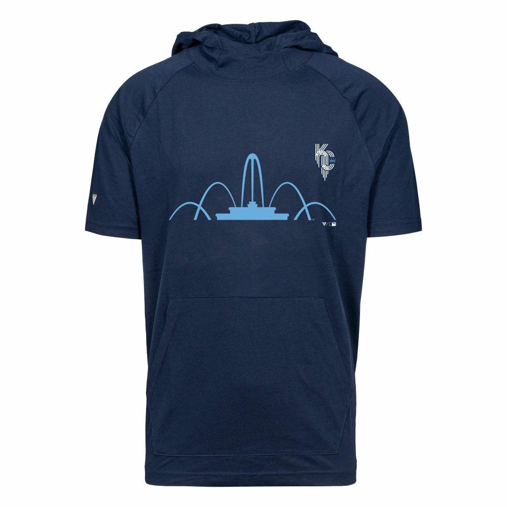 Kansas City Royals Levelwear City Connect Phase Core Hoodie T-Shirt  - MLB Hoodies