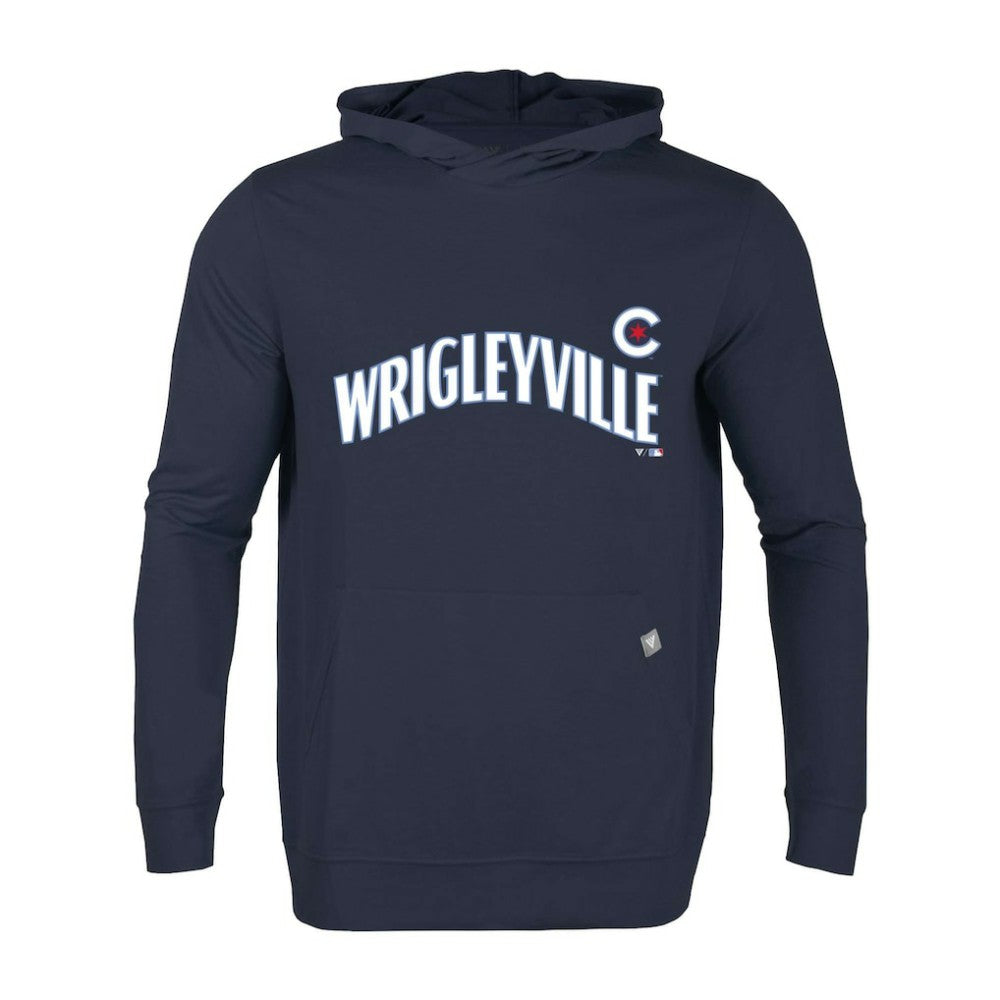 Chicago Cubs Levelwear City Connect Relay Core Logo Pullover Hoodie - MLB Hoodies
