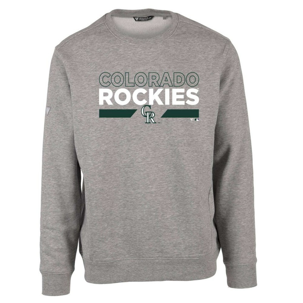 Colorado Rockies Levelwear City Connect Zane No Hitter Pullover Sweatshirt - MLB Pullover