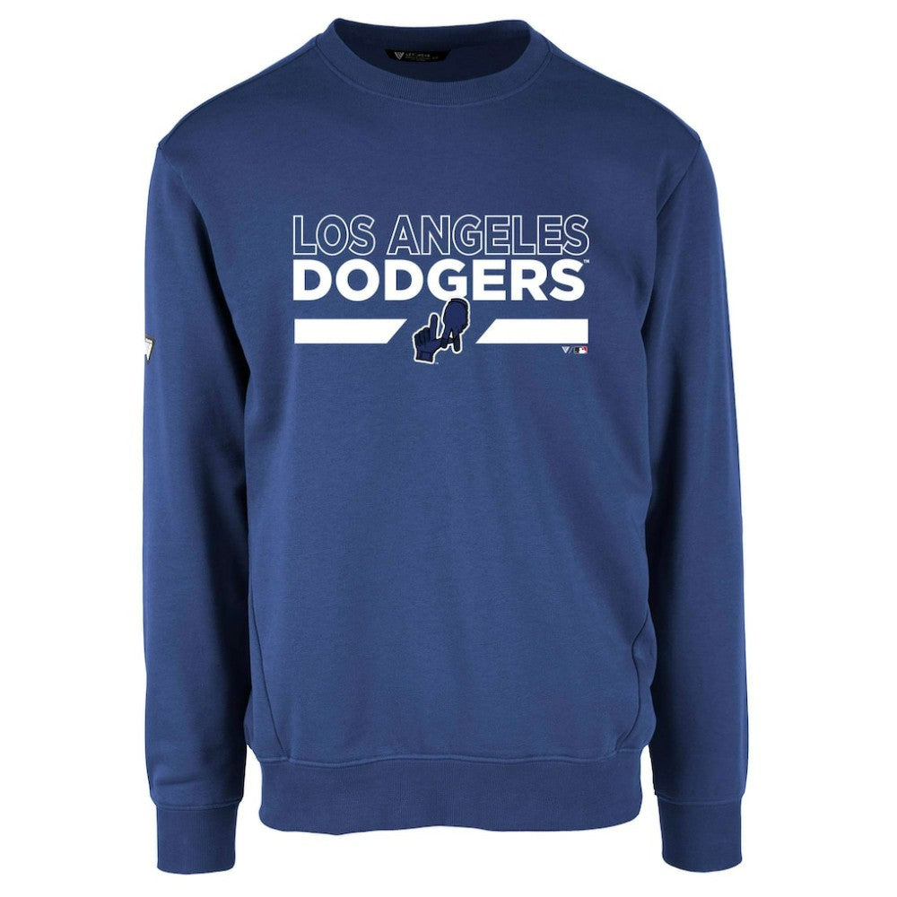 Los Angeles Dodgers Levelwear City Connect Zane No Hitter Pullover Sweatshirt - MLB Pullover