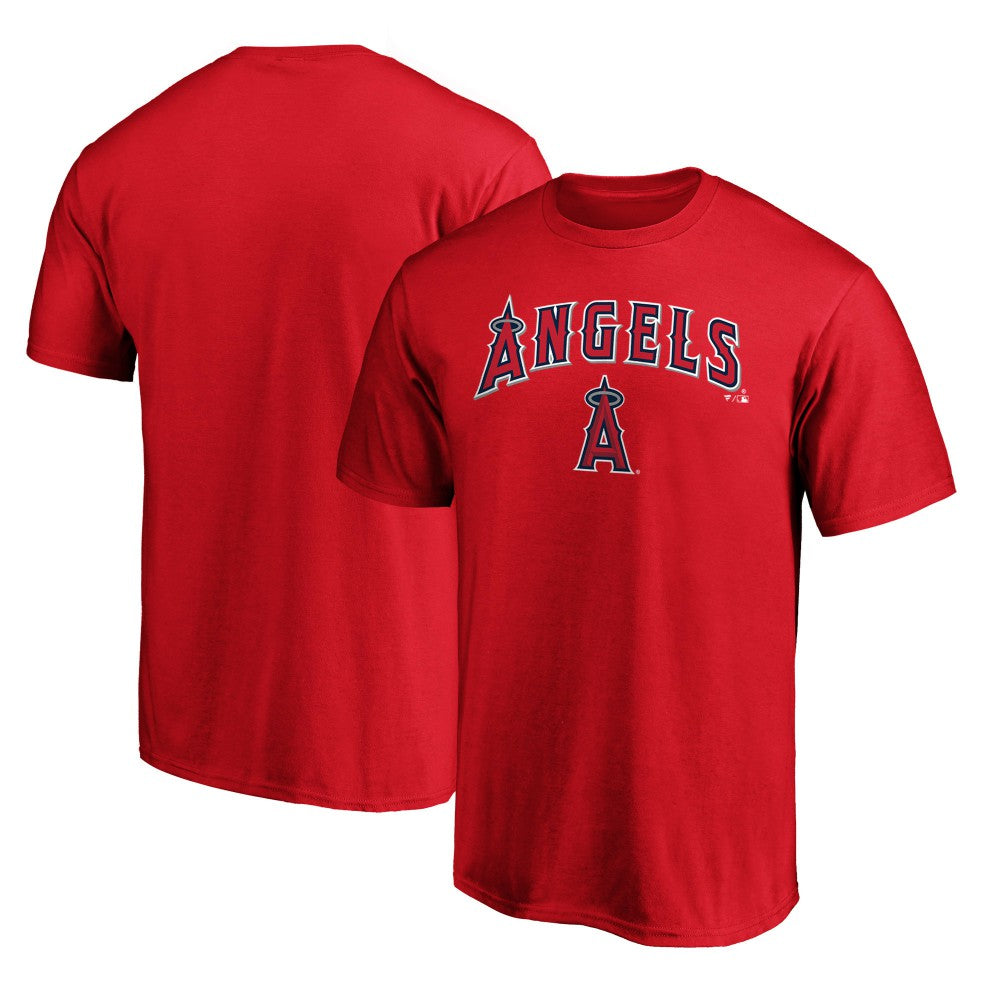 Los Angeles Angels Team Lockup T-Shirt - MLB T-shirts