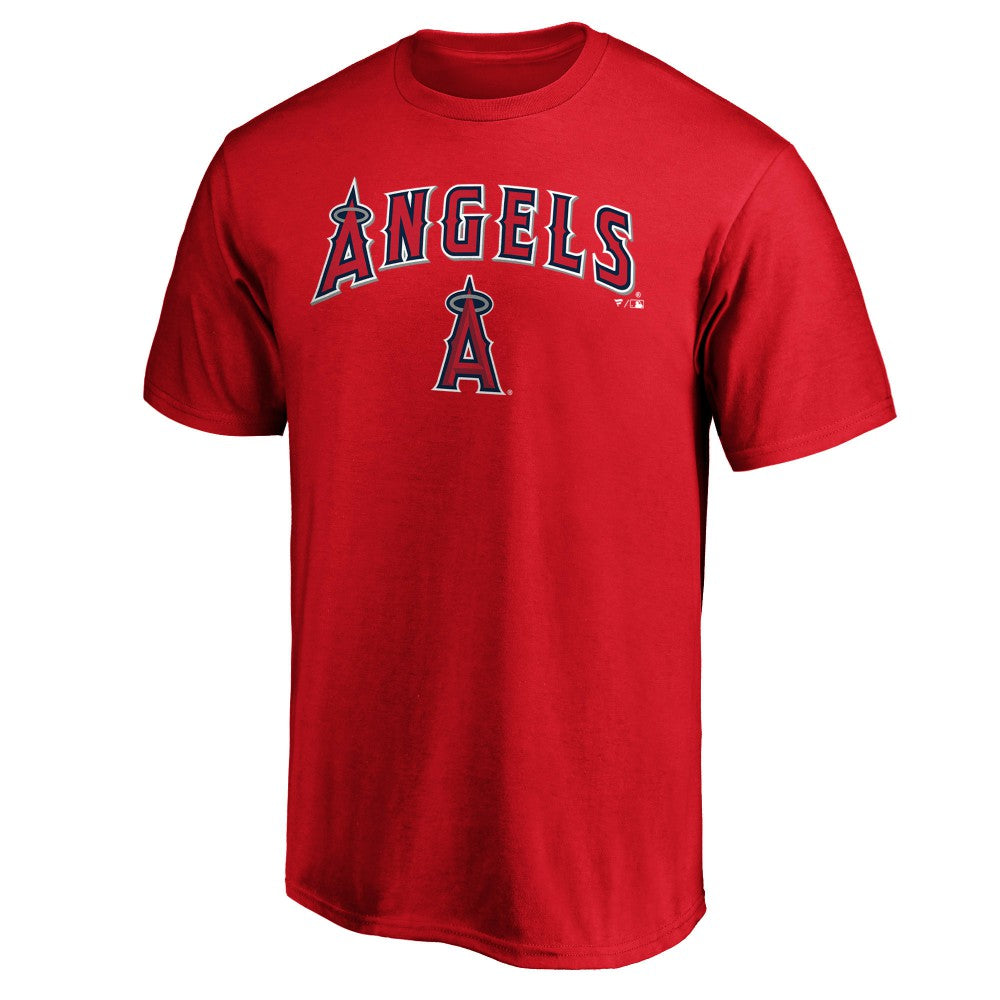 Los Angeles Angels Team Lockup T-Shirt - MLB T-shirts