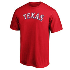 Texas Rangers Official Team Wordmark T-Shirt - MLB T-shirts