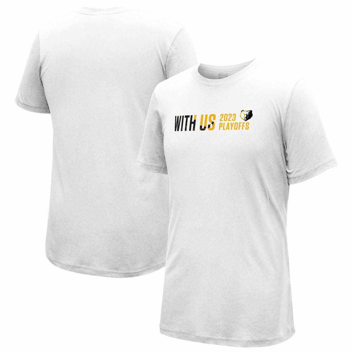 White Memphis Grizzlies Stadium Essentials Unisex 2023 NBA Playoffs Slogan T-Shirt | NBA