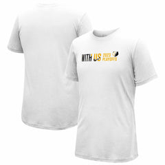 White Memphis Grizzlies Stadium Essentials Unisex 2023 NBA Playoffs Slogan T-Shirt | NBA