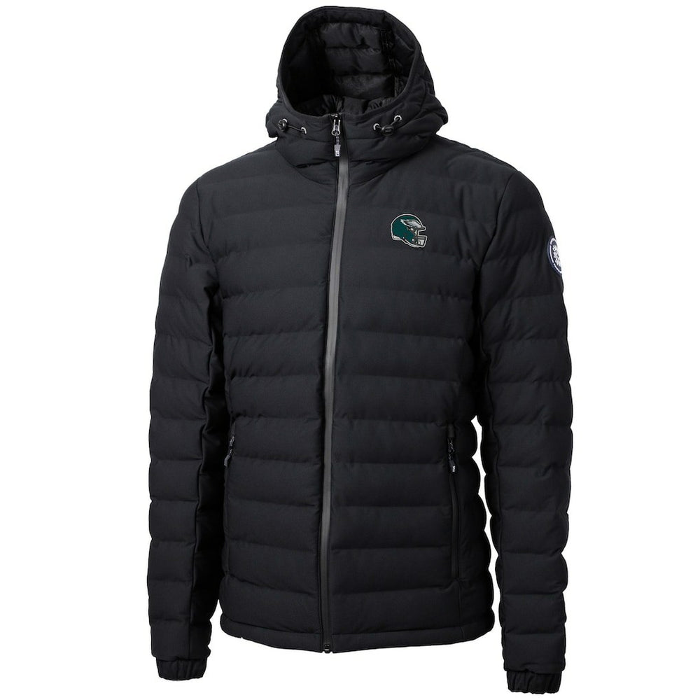 Philadelphia Eagles Cutter & Buck Helmet Mission Ridge Repreve Eco Insulated Puffer Full-Zip Jacket | NFL Sale