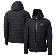Kansas City Chiefs Cutter & Buck Helmet Mission Ridge Repreve Eco Insulated Puffer Full-Zip Jacket | NFL New
