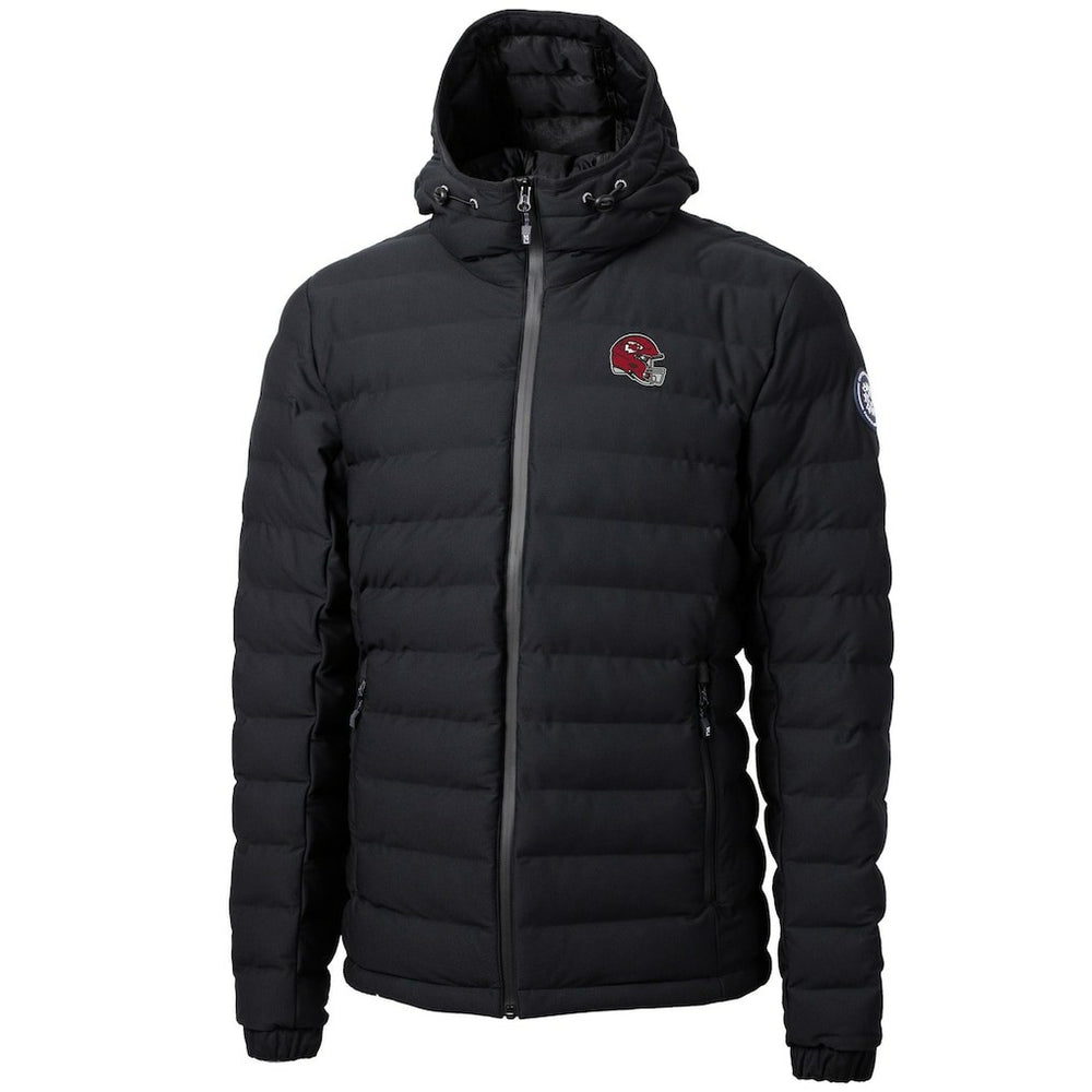 Kansas City Chiefs Cutter & Buck Helmet Mission Ridge Repreve Eco Insulated Puffer Full-Zip Jacket | NFL New