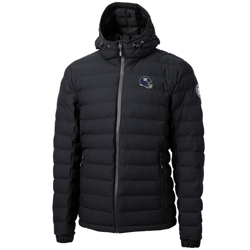 New York Giants Cutter & Buck Helmet Mission Ridge Repreve Eco Insulated Puffer Full-Zip Jacket | NFL Hot
