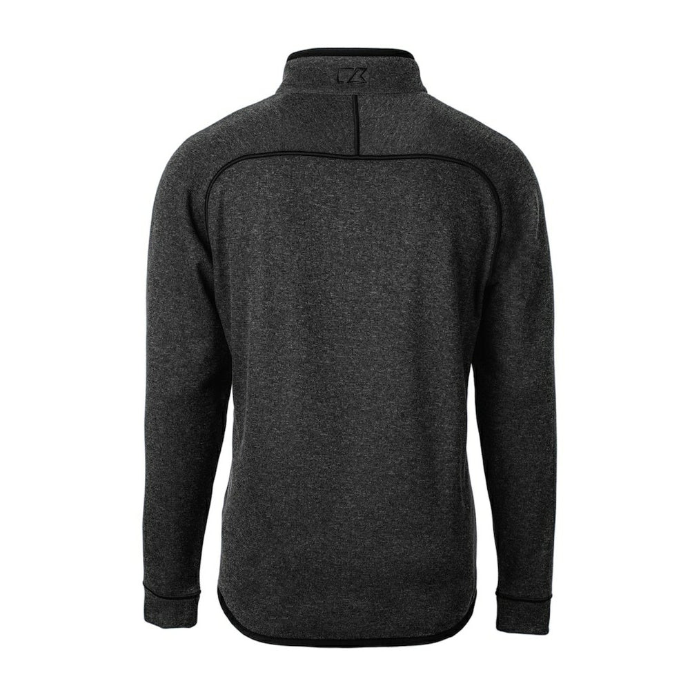 Minnesota Vikings Cutter & Buck Helmet Mainsail Sweater-Knit Half-Zip Pullover Jacket | NFL Outlet