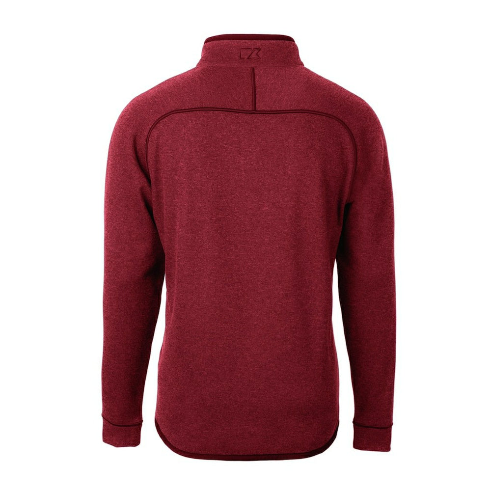 New England Patriots Cutter & Buck Helmet Mainsail Sweater-Knit Half-Zip Pullover Jacket | NFL Hot