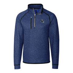 New York Giants Cutter & Buck Helmet Mainsail Sweater-Knit Half-Zip Pullover Jacket | NFL New