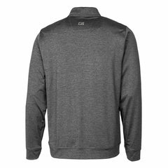 Detroit Lions Cutter & Buck Helmet Stealth Heathered Quarter-Zip Pullover Top | NFL On sale