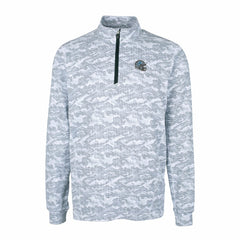Detroit Lions Cutter & Buck Helmet Traverse Camo Print Stretch Quarter-Zip Pullover Top | NFL On sale