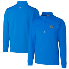 Detroit Lions Cutter & Buck Helmet Traverse Stretch Quarter-Zip Pullover Top | NFL Sale