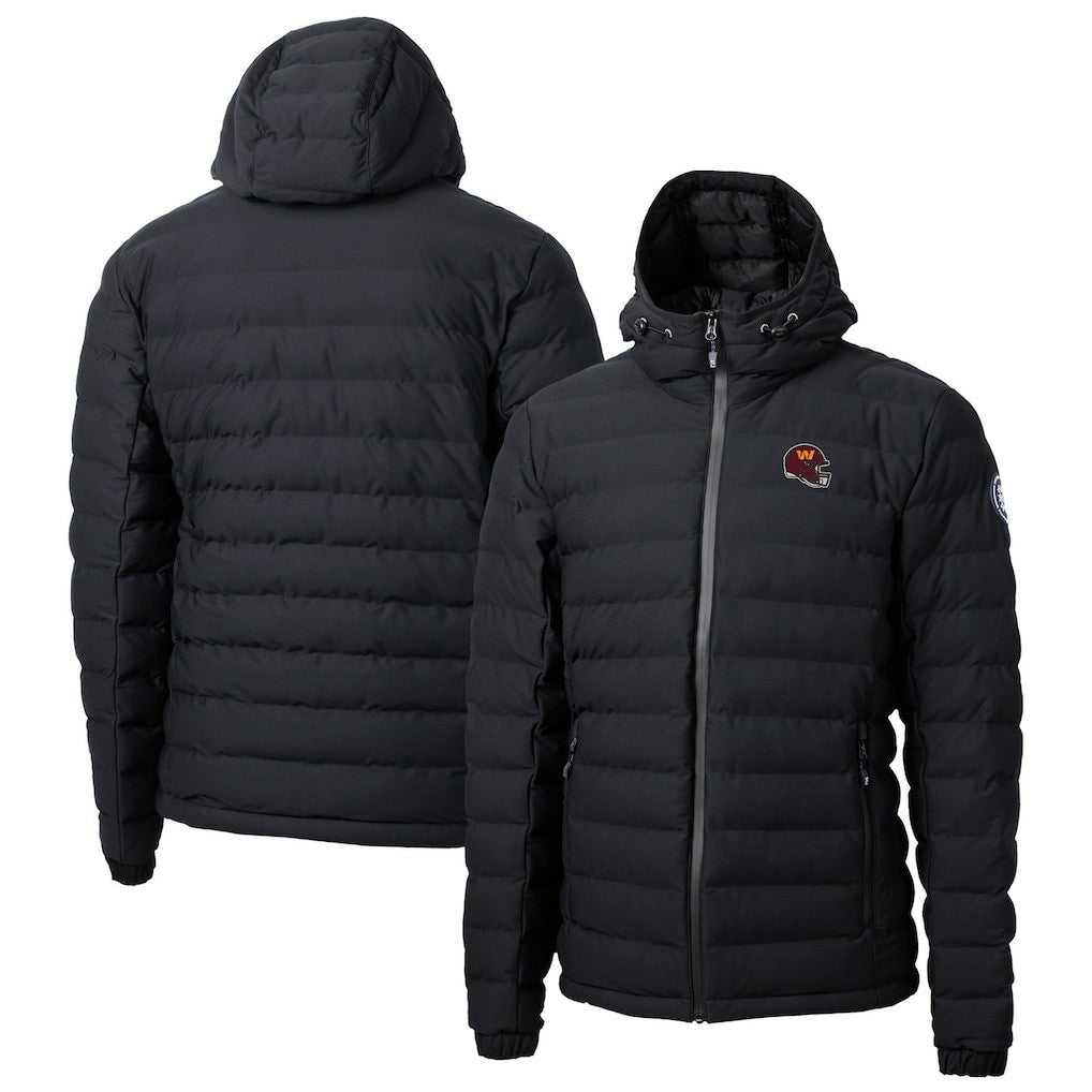 Washington Commanders Cutter & Buck Helmet Mission Ridge Repreve Eco Insulated Puffer Full-Zip Jacket | NFL Online