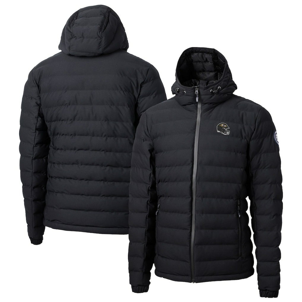 Baltimore Ravens Cutter & Buck Helmet Mission Ridge Repreve Eco Insulated Puffer Full-Zip Jacket | NFL US
