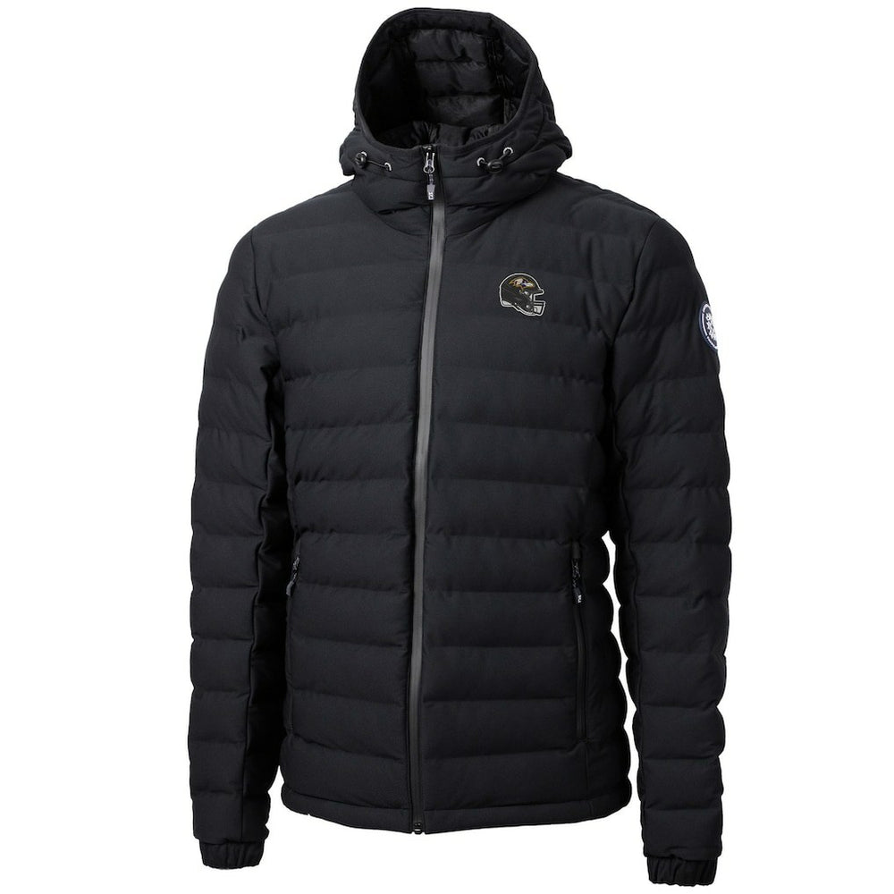 Baltimore Ravens Cutter & Buck Helmet Mission Ridge Repreve Eco Insulated Puffer Full-Zip Jacket | NFL US