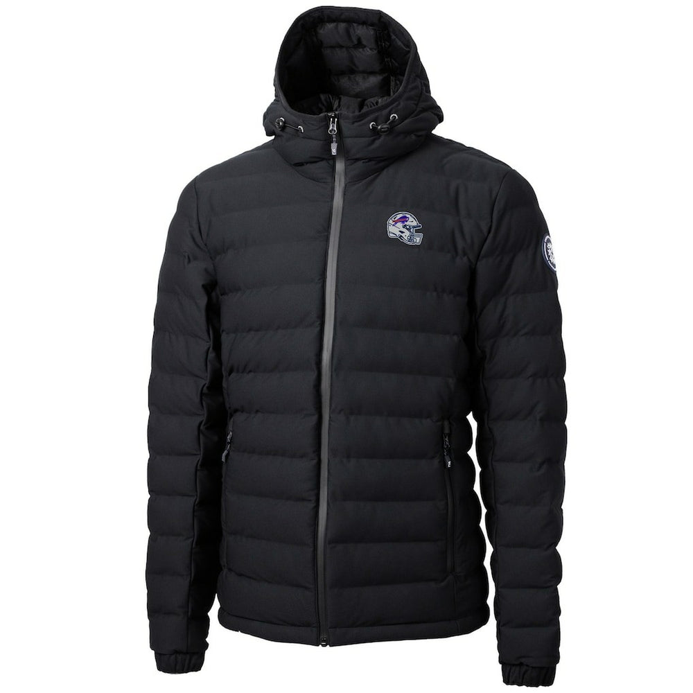 Buffalo Bills Cutter & Buck Helmet Mission Ridge Repreve Eco Insulated Puffer Full-Zip Jacket | NFL New