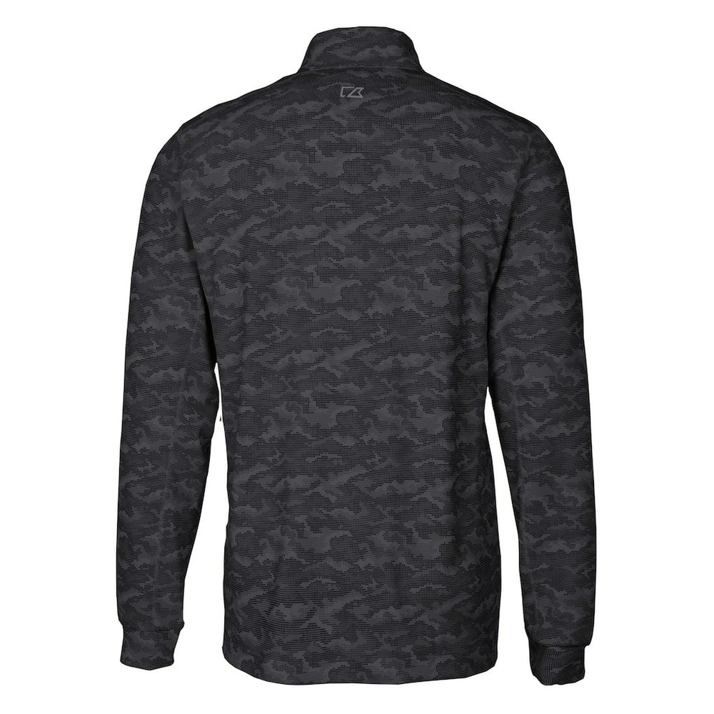 Baltimore Ravens Cutter & Buck Helmet Traverse Camo Print Stretch Quarter-Zip Pullover Top | NFL Hot