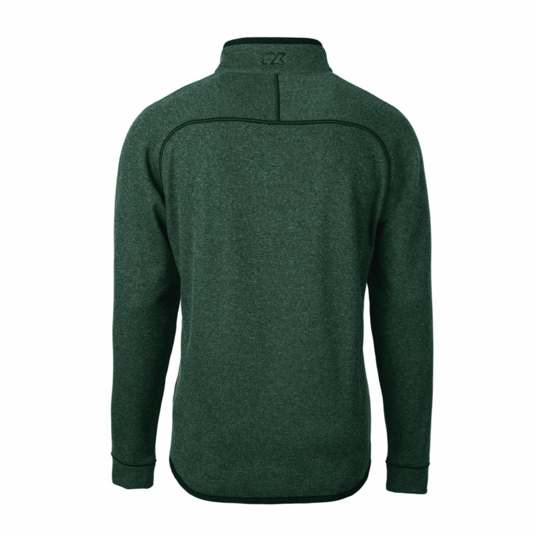 Green Bay Packers Cutter & Buck Helmet Mainsail Sweater-Knit Half-Zip Pullover Jacket | NFL Sale