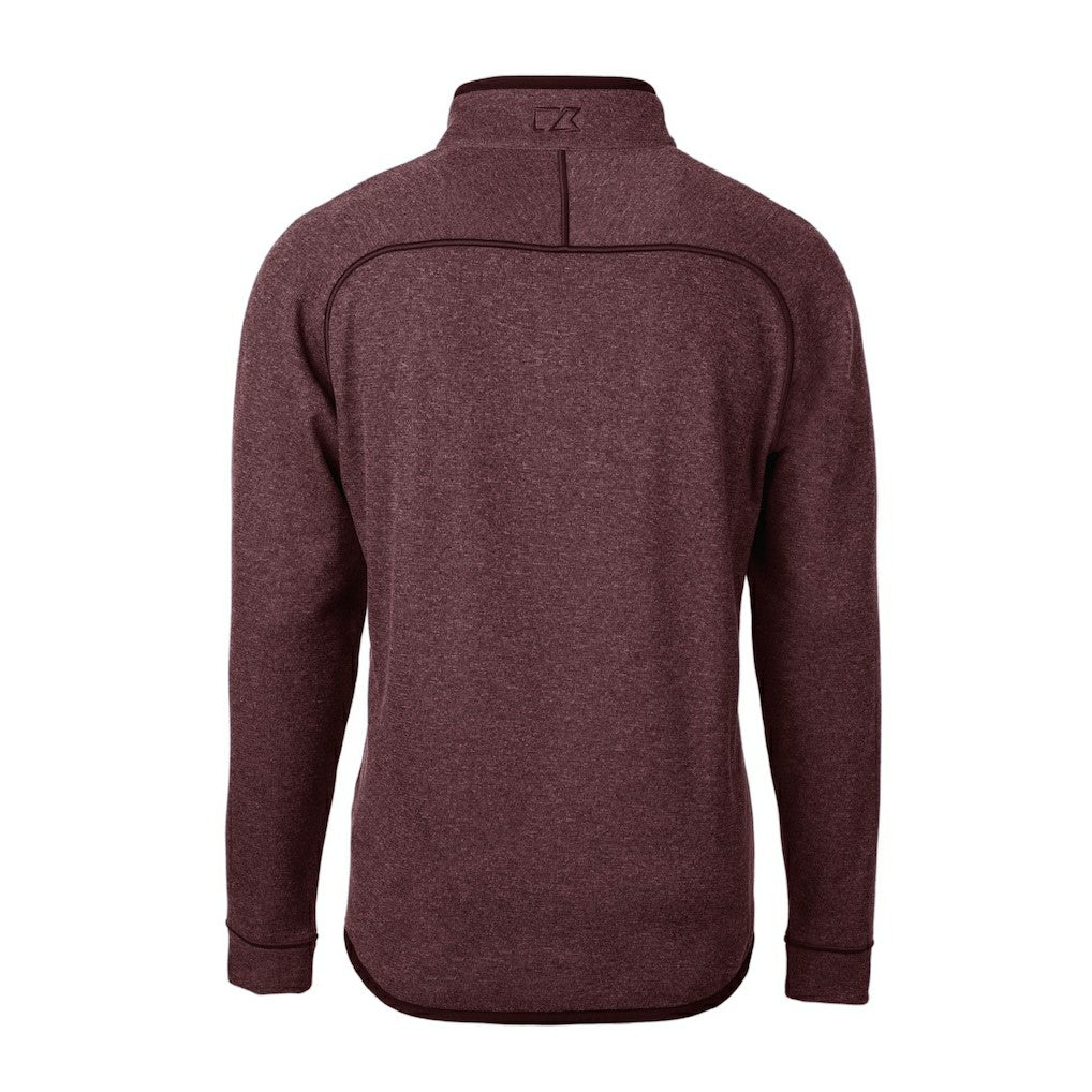 Washington Commanders Cutter & Buck Helmet Mainsail Sweater-Knit Half-Zip Pullover Jacket | NFL On sale