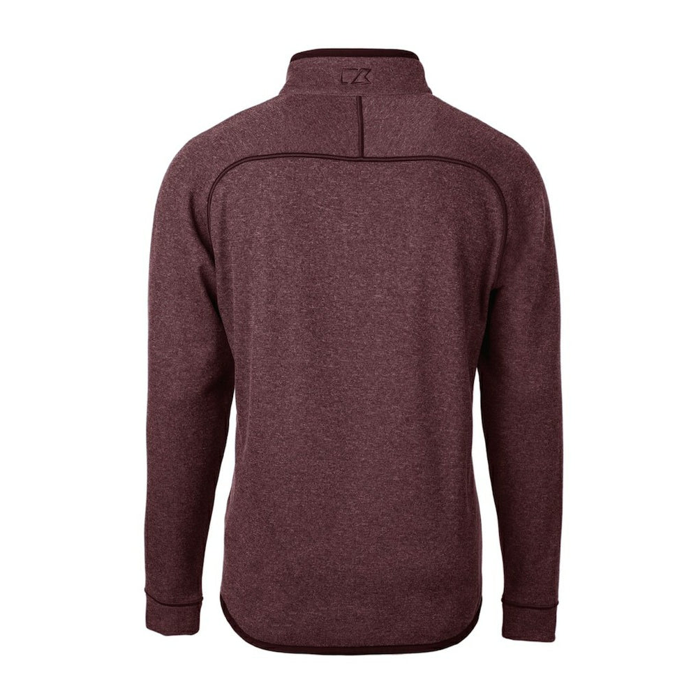 Washington Commanders Cutter & Buck Helmet Mainsail Sweater-Knit Half-Zip Pullover Jacket | NFL On sale