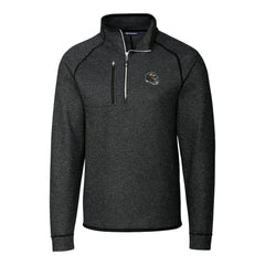 Baltimore Ravens Cutter & Buck Helmet Mainsail Sweater-Knit Half-Zip Pullover Jacket | NFL New