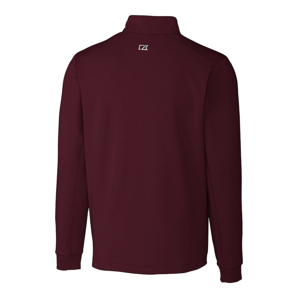 Washington Commanders Cutter & Buck Helmet Traverse Stretch Quarter-Zip Pullover Top | NFL On sale