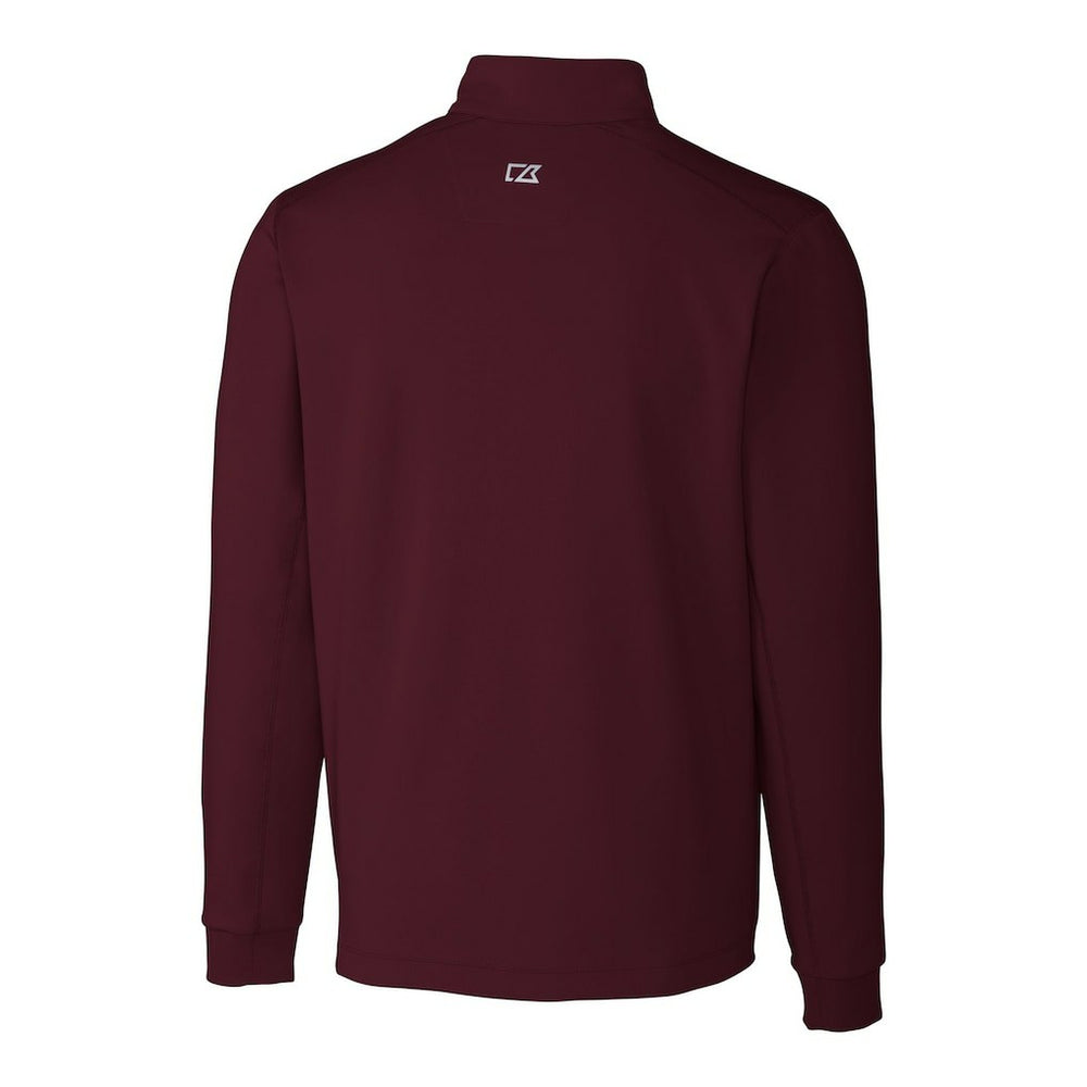 Washington Commanders Cutter & Buck Helmet Traverse Stretch Quarter-Zip Pullover Top | NFL On sale