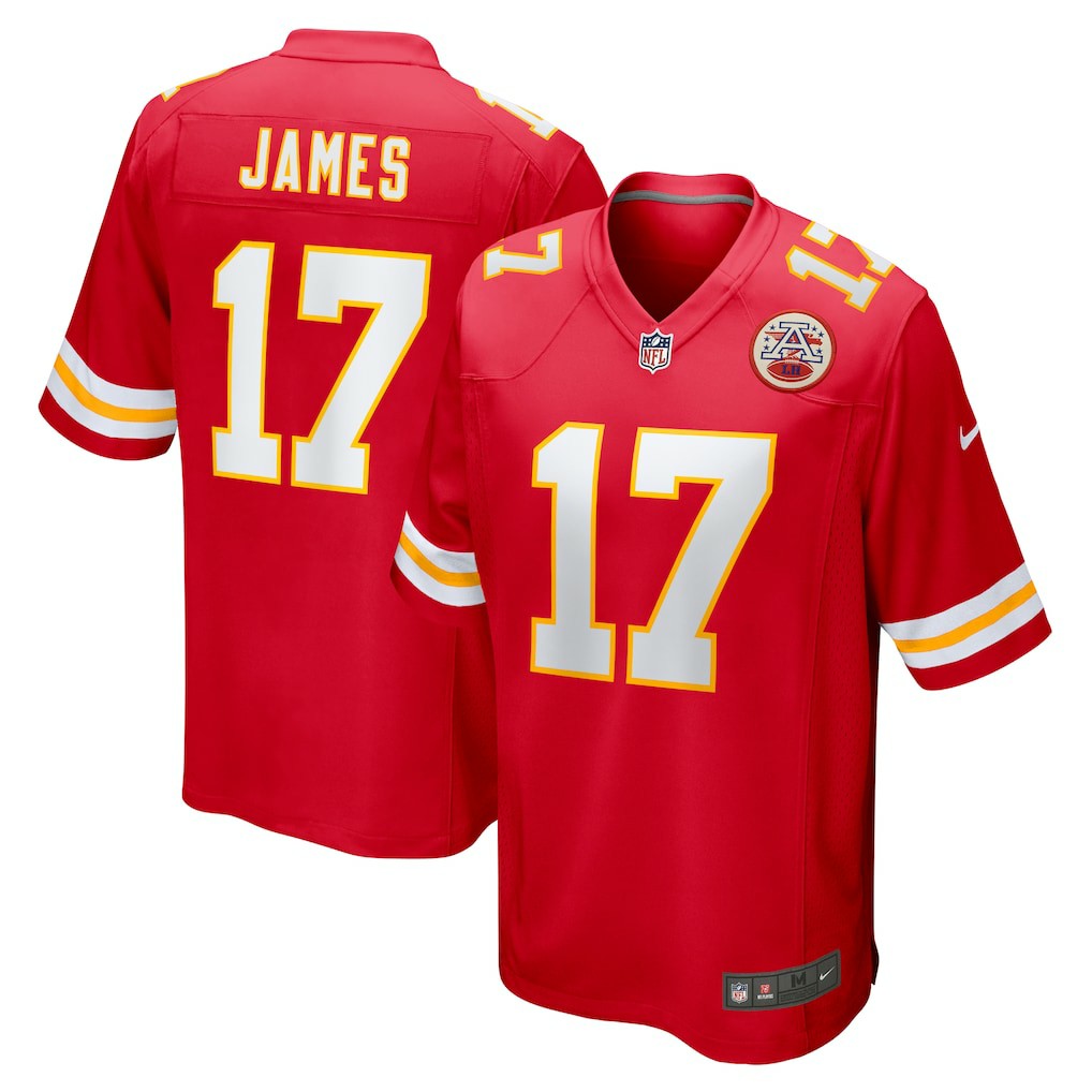 Kansas City Chiefs Richie James  Game Jersey | NFL Discount