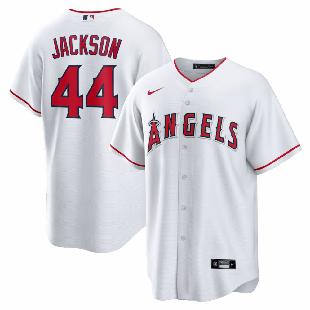 Reggie Jackson Los Angeles Angels Nike Home Retired Player Replica Jersey - MLB Jerseys